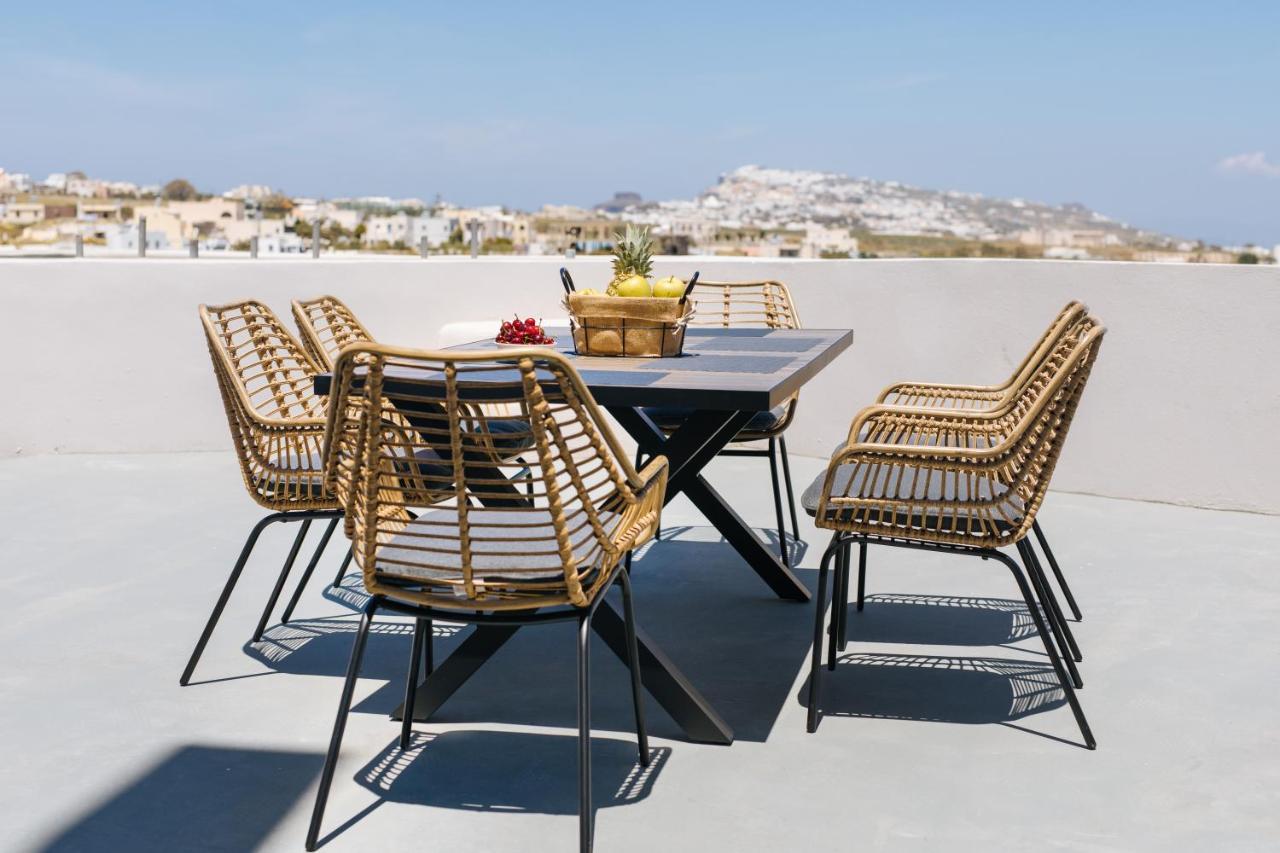 Amer Villa Santorini With Outdoor Hot Tub Vóthon Exterior foto